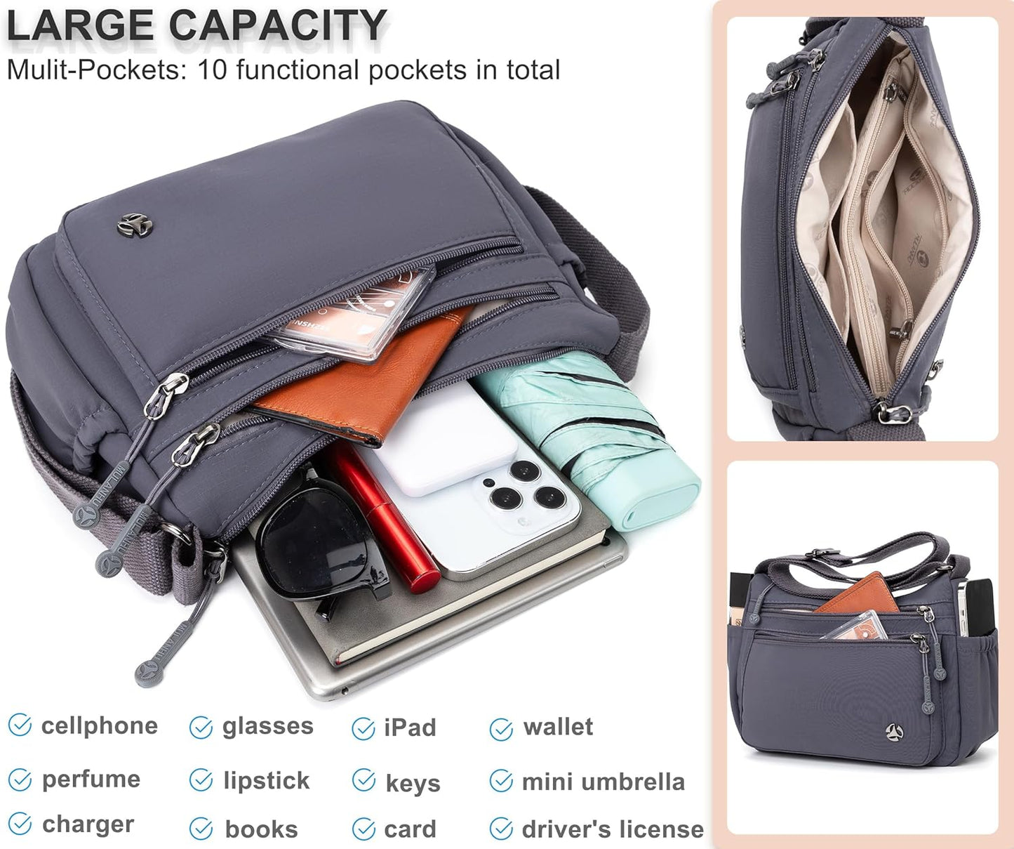 Casual Crossbody Bag