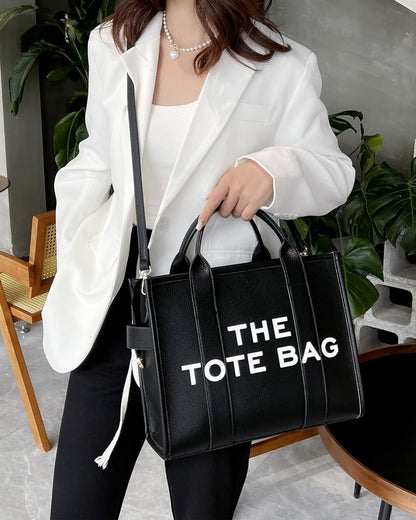 PU Leather Tote Bag