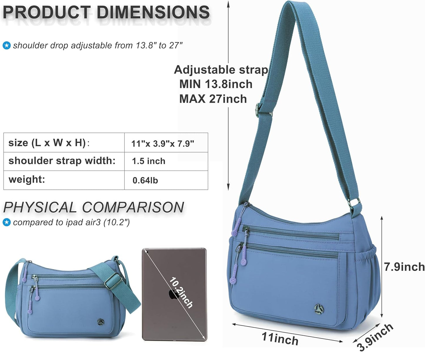 Casual Crossbody Bag