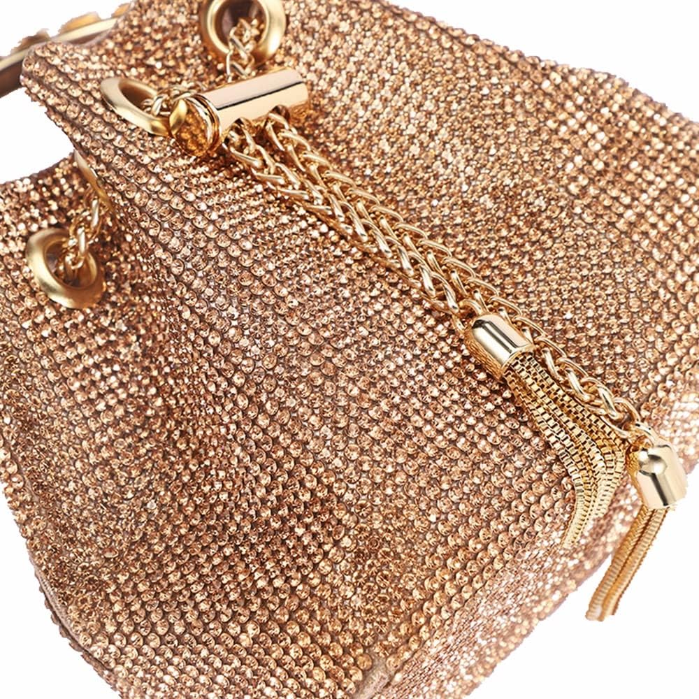 Full Diamonds Bucket Handbag