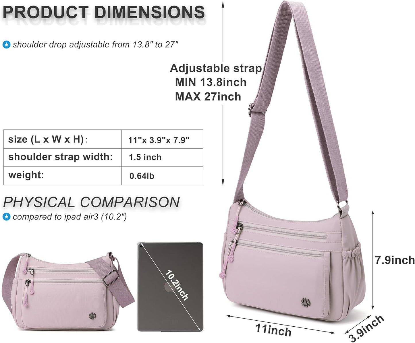 Casual Crossbody Bag