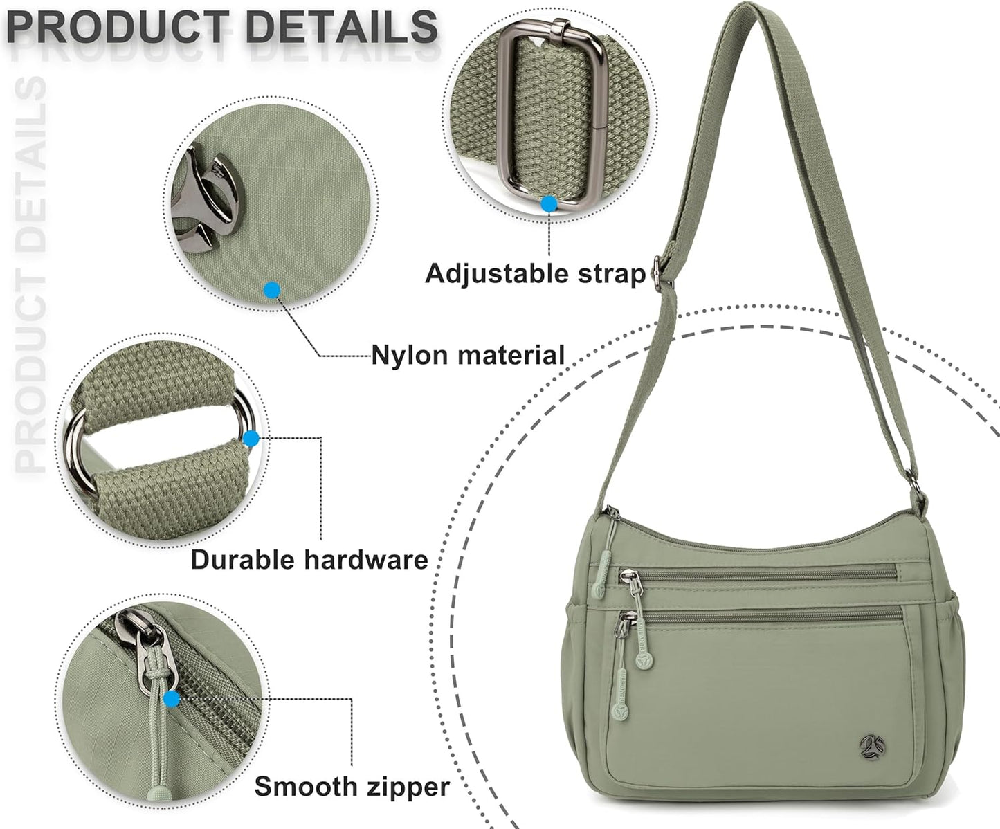 Casual Crossbody Bag