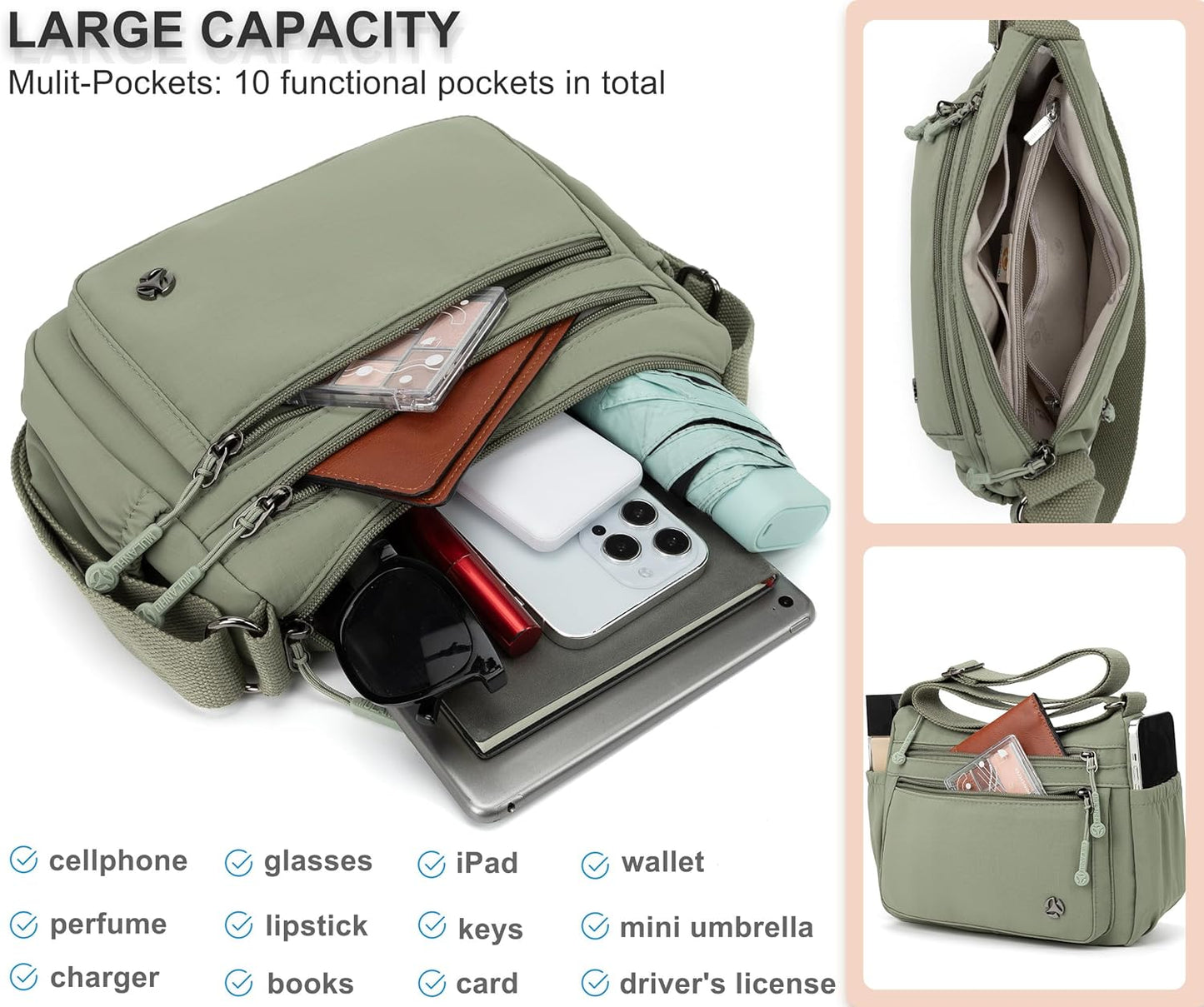 Casual Crossbody Bag