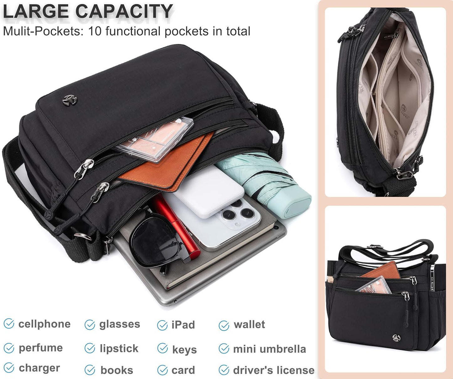 Casual Crossbody Bag