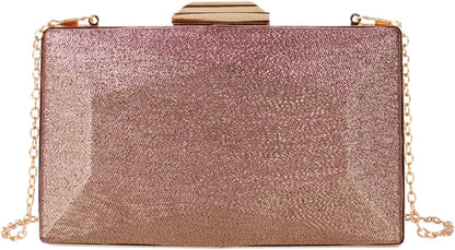 Lattice Pattern Metal Handbag