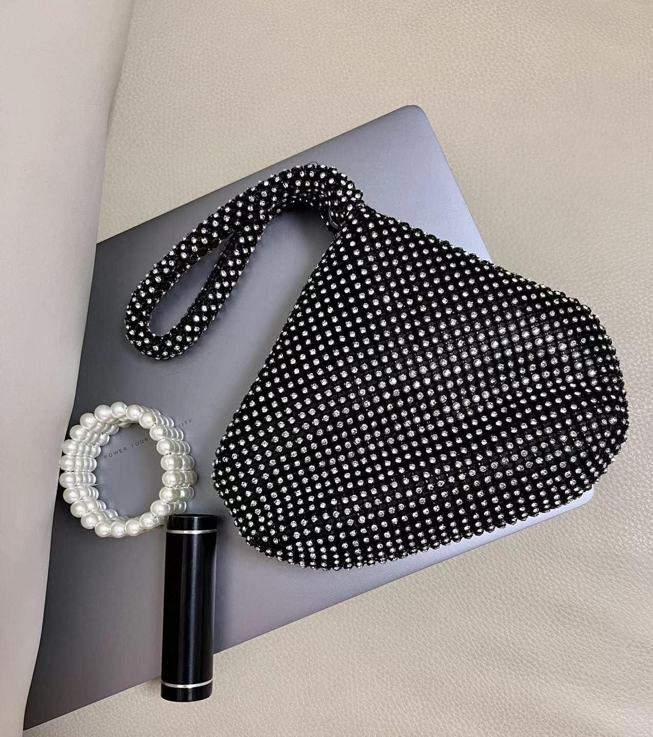 Rhinestone Wrist Purse