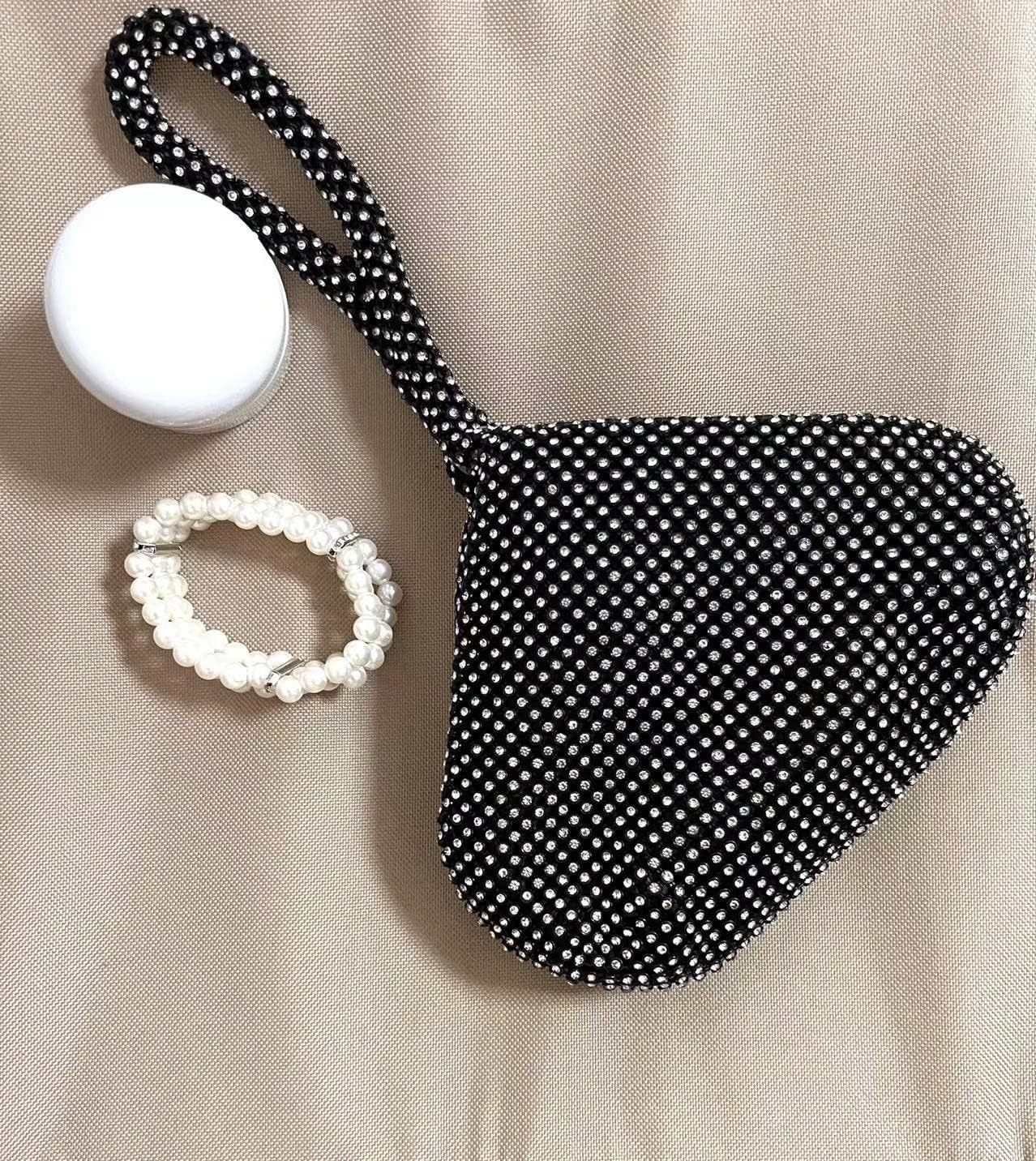 Rhinestone Wrist Purse