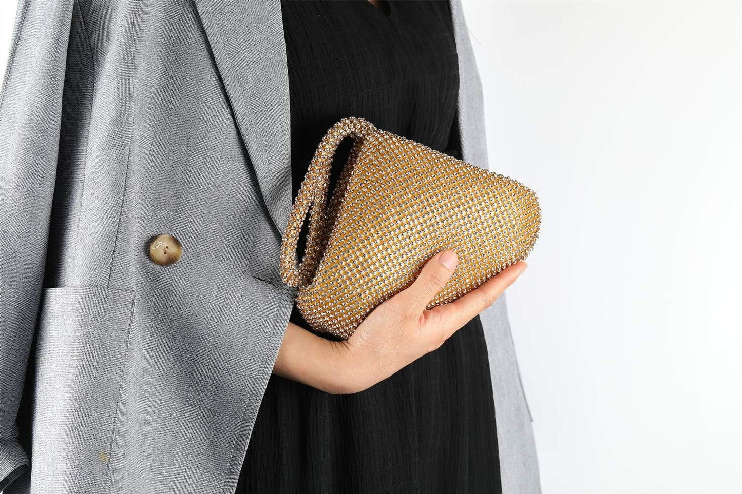 Rhinestone Wrist Purse