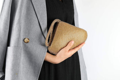 Rhinestone Wrist Purse