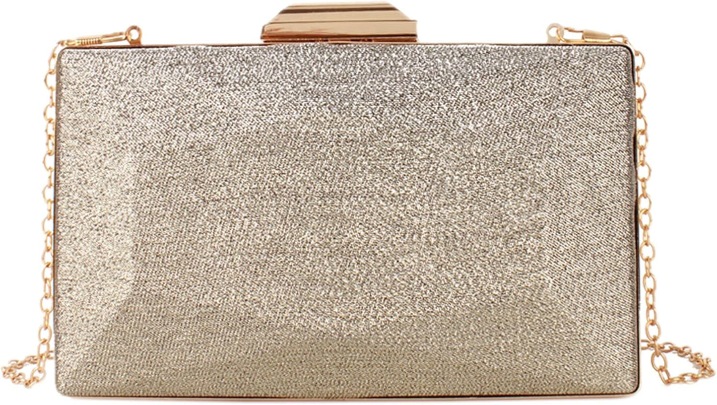 Lattice Pattern Metal Handbag