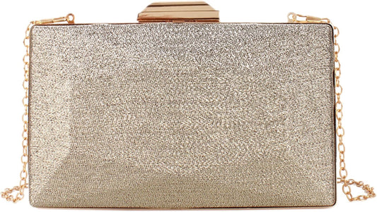 Lattice Pattern Metal Handbag