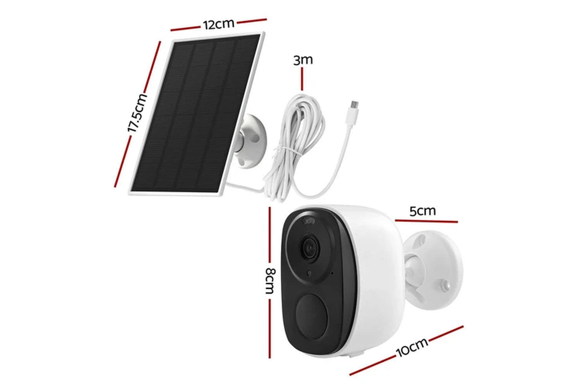 3MP Solar Security Camera