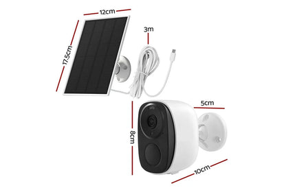 3MP Solar Security Camera