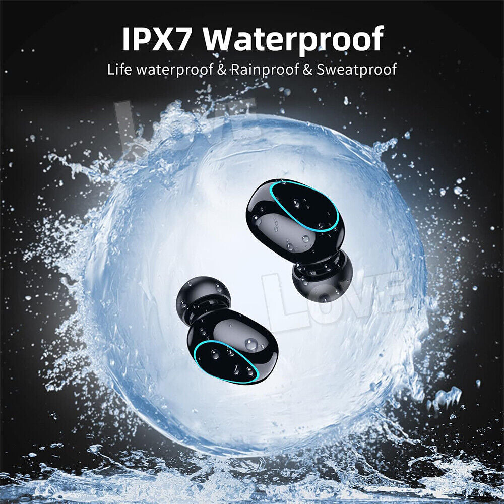 Wireless Earbuds Bluetooth 5.3 Waterproof LED Display Earphones 