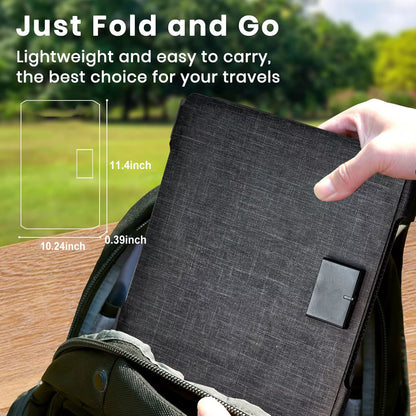 Solar Panel Foldable 35W Solar Panel Camping Solar Charger with USB-B PD 35 W, Type Max Solar Charger, Solar Module Folda