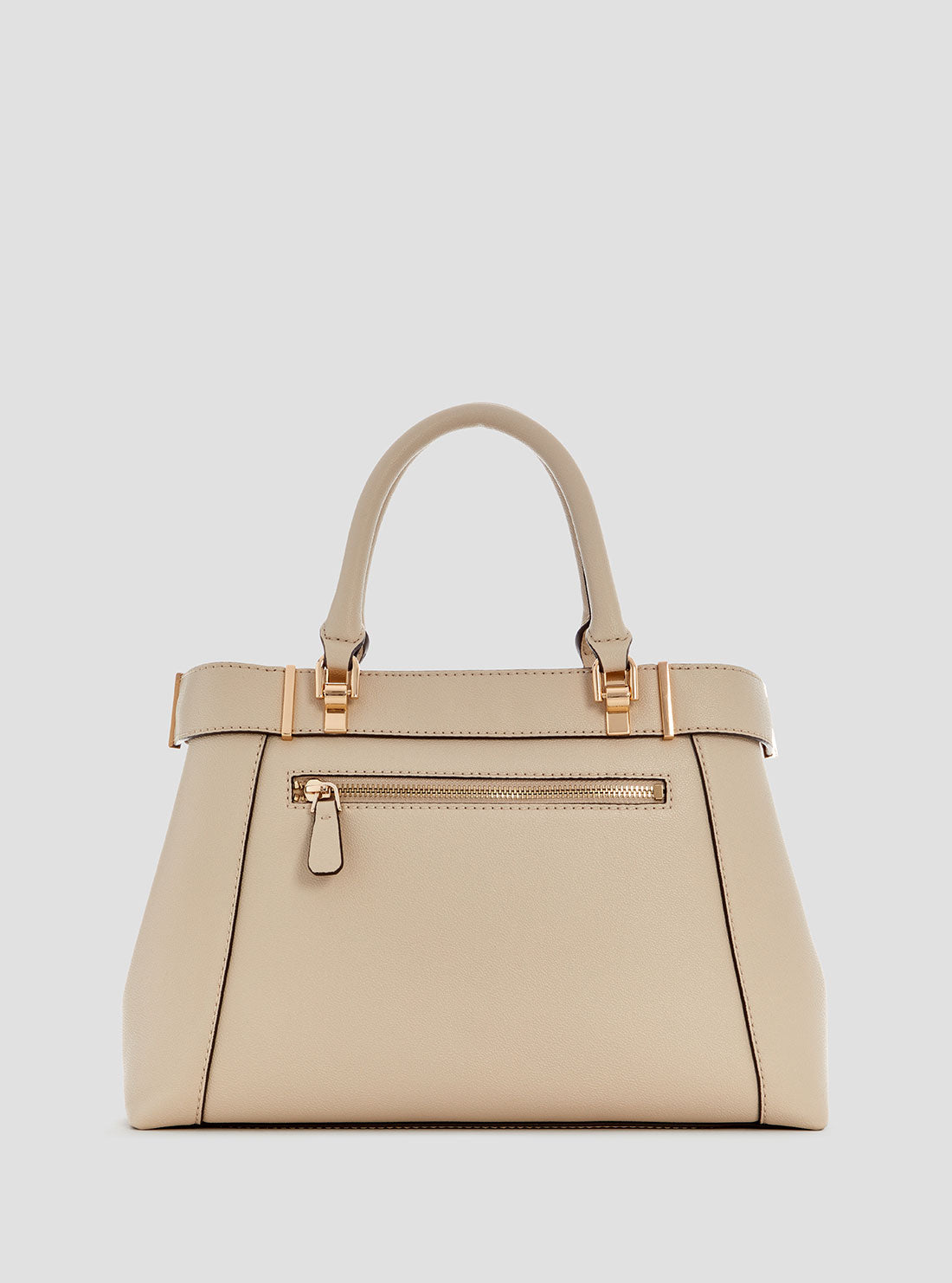 Beige Anadela Compartment Satchel