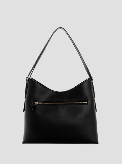 Black Lefia Large Hobo Bag