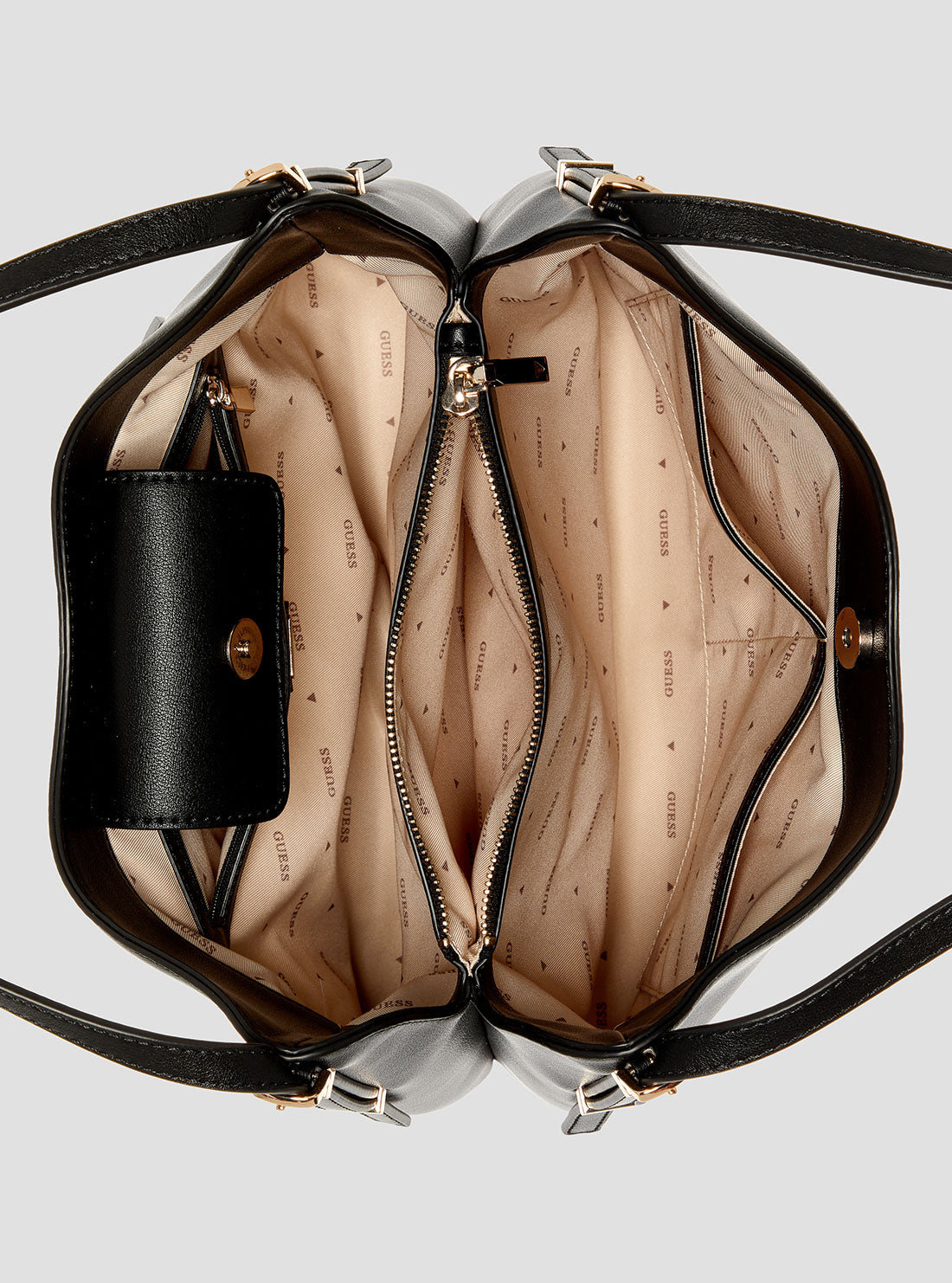 Black Lefia Large Hobo Bag