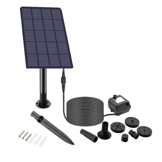 Solar Panels Water Fountain Pump Outdoor